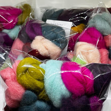 Sheep By The Bun: Colors! Convenient Packs In Colorful Shades Of Our Crazy Corrie ~ New! Dyed Fiber
