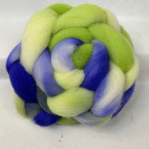 Shropshire Wool Top Braid (Sh12) ~ Hand Dyed 4 Oz
