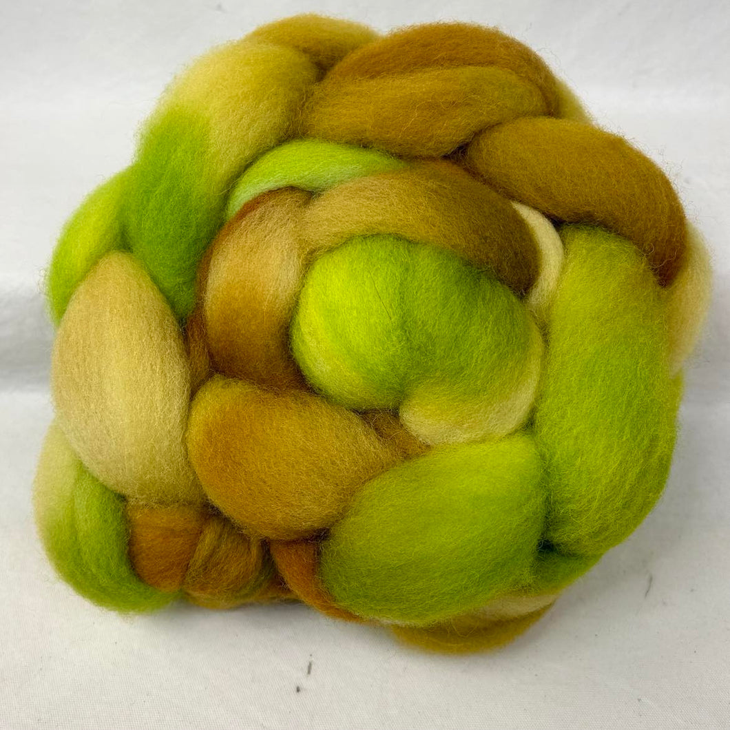 Shropshire Wool Top Braid (Sh18) ~ Hand Dyed 4 Oz