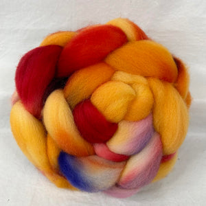 Shropshire Wool Top Braid (SH39) ~ Hand Dyed ~ 4 oz