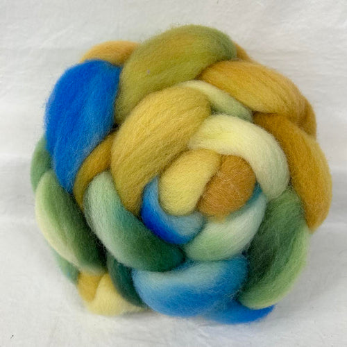 Shropshire Wool Top Braid (SH44) ~ Hand Dyed ~ 4 oz