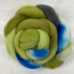 Shropshire Wool Top Braid (SH45) ~ Hand Dyed ~ 4 oz