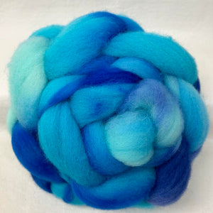 Shropshire Wool Top Braid (SH58) ~ Hand Dyed ~ 4 oz