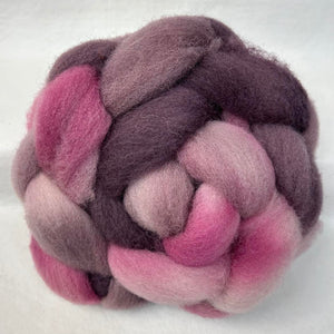 Shropshire Wool Top Braid (SH62) ~ Hand Dyed ~ 4 oz