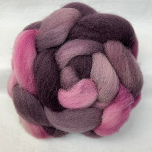 Shropshire Wool Top Braid (SH63) ~ Hand Dyed ~ 4 oz