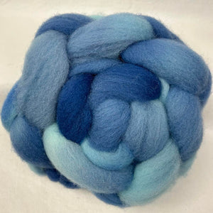 Shropshire Wool Top Braid (SH76) ~ Hand Dyed ~ 4 oz