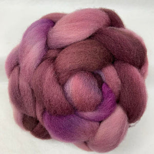 Shropshire Wool Top Braid (SH78) ~ Hand Dyed ~ 4 oz