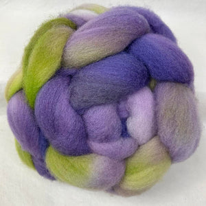 Shropshire Wool Top Braid (SH82) ~ Hand Dyed ~ 4 oz