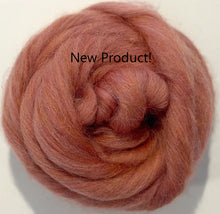 "Speckle": Grapefruit Pink, Eco Friendly, Mélange/Heather Dyed Top, 4 oz