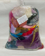 Spinners & Felters Small Scraps Extravaganza! ~  Huge 12 oz Grab Bag Mill End Fleece Wool Top