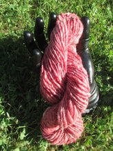 Beaded Strawberry Cheesecake | Handspun Yarn | DK Weight | 86 Yards