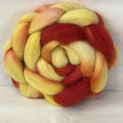 Stricken Scandinavian Mountain Wool Top Braid, 4 oz (STK14)