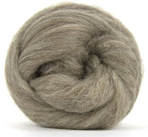 Suffolk Cross Natural Grey Wool Top, 4 oz.