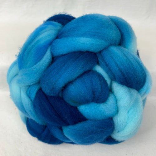 Targhee Wool Top Braid (T13) USA Grown, Hand Dyed