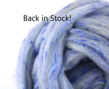 Blue Tweed Top ~ 'Tea Cup Blue' ~ Wool/Viscose Blend / 4 oz