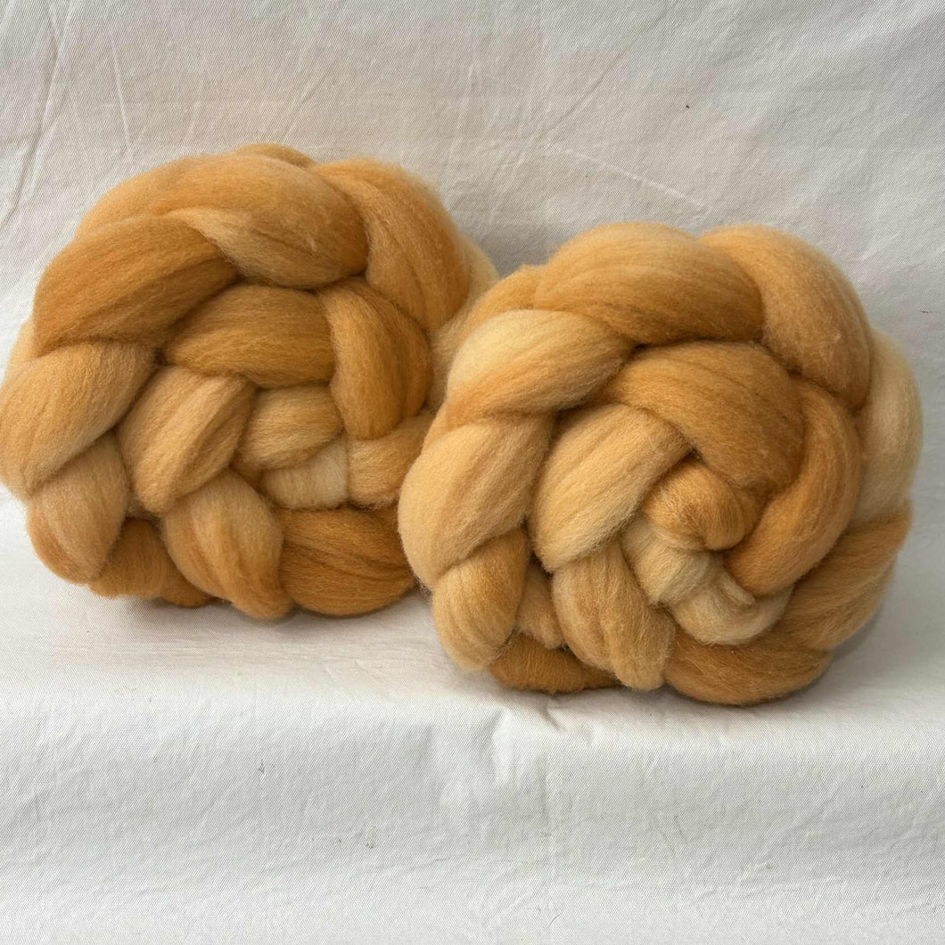 Cheviot Cross Wool  Double Braid Set (CC123) ~ USA Farm Blend ~ 8 oz