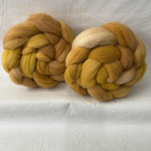 Cheviot Cross Wool  Double Braid Set (CC136) ~ USA Farm Blend ~ 8 oz