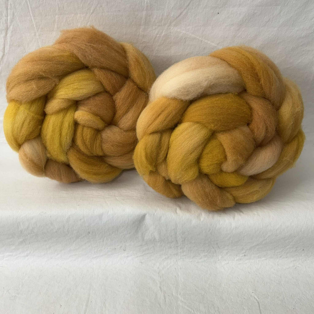 Cheviot Cross Wool  Double Braid Set (CC136) ~ USA Farm Blend ~ 8 oz