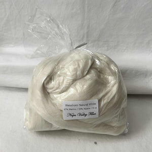 Merino/Alpaca Blend / Alpine Collection: "Weisshorn Natural White" / 8 oz