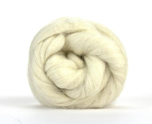 White De-Haired Llama Top ~ Luxury Spinning Fiber / 2 Oz