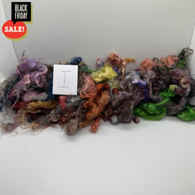 Adult Mohair Curls Glorious Hand-Painted (I) ~ 4.1 Oz Autumn Sale By Fairytailspun Fiber Fleece