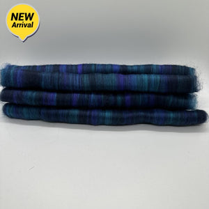 Fiber Art Rolag Bundle Mermaid Cove 2 Oz (Grb36) ~ Fairytailspun Rolags