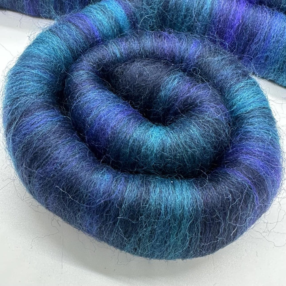 Fiber Art Rolag Bundle Mermaid Cove 2 Oz (Grb36) ~ Fairytailspun Rolags