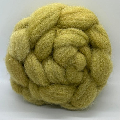 British Farm Blend Wool Top Braid (GBFM4) ~ Hand dyed ~ 4 oz By: FairyTailSpun Fiber