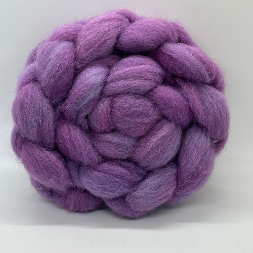 British Farm Blend Wool Top Braid (GBFM6) ~ Hand dyed ~ 4 oz By: FairyTailSpun Fiber