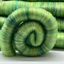 Fiber Art Rolag Bundle ~ Grass Is Greener 4 Oz (Grb41) Fairytailspun Rolags