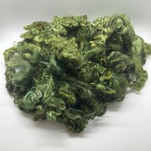 Lincoln Fleece With Small Locks~ Beautifully Hand-Dyed~ Large Bag Of 6.1 Oz By Fairytailspun Fiber