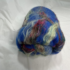 Mermaids Playing(Gab7) ~ Superb Art Batt 3.5 Oz By Fairytailspun Fiber