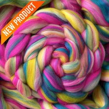 Neon | Multi-Merino Combed Top 4 oz Dyed Fiber