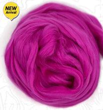 NEW! Mulberry Silk Top Grade A ’Raspberry’ / 2 oz Luxury Fiber