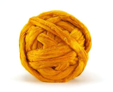 Pulled Sari Silk Sampler Pack! Textured Roving ~ 4 Oz Dyed Fiber