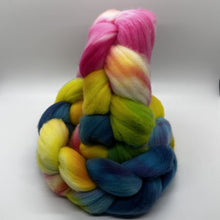 Rambouillet (French Merino) Wool Braid (Grbthp4) ~ Hand Painted By Fairytailspun Fiber~ 4 Oz