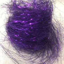 New Stock! Purple "Brilliant Purple" Angelina Flash Sparkling Blending Fiber, ½ oz