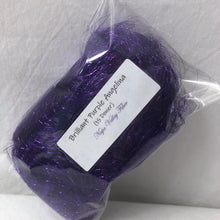 New Stock! Purple "Brilliant Purple" Angelina Flash Sparkling Blending Fiber, ½ oz