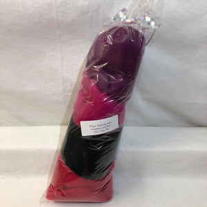 Napa Valley Fibers Corriedale Mixed Bag ~ Fiber Tasting #16 Dyed