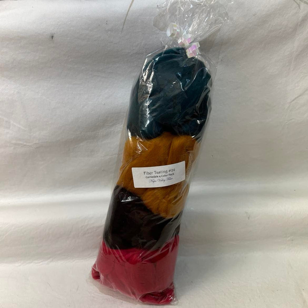 Napa Valley Fibers Corriedale Mixed Bag ~ Fiber Tasting #24