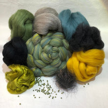 "Fair Isle of Avalon" ~ Premium Spinning Kit ~ Stitch Marker Included!