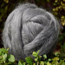 Grey Gotland Wool Top ~ Natural Spinning Fiber / 4 oz