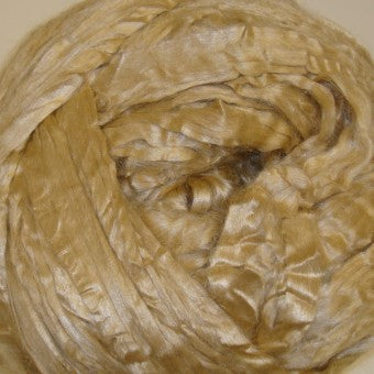 Honey Tussah Silk ~ Luxury Spinning Fiber / 2 oz