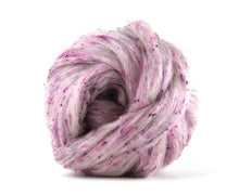 Pink Tweed Top ~ Maypole Wool/viscose Blend / 4 Oz New! Last One! Dyed Fiber