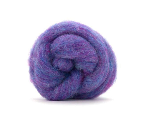 Tutti Frutti Carded Corriedale ~ Parma Violet, 4 oz