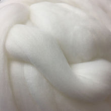 Fine Denier White Blending Nylon, Super Soft! ~ Great for adding to sock blends! / 1 oz spinning fiber