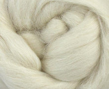 White De-Haired Llama Top ~ Luxury Spinning Fiber / 2 oz