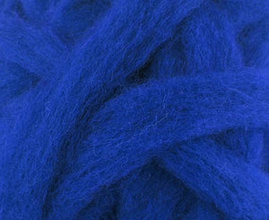 Carded Corriedale Sliver Dyed Wool Fusion~ 4 Oz Fiber