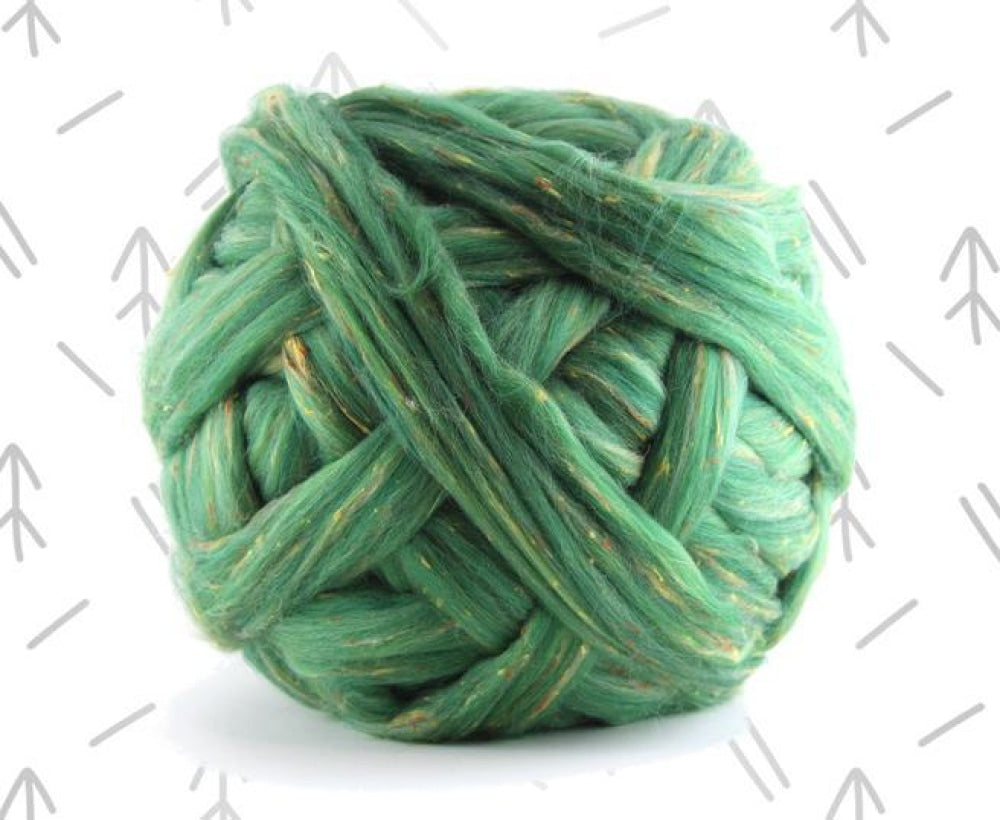 Folklore Collection ~ Riddle Merino/bamboo/tweed Blend / 4 Oz Dyed Fiber