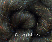 Glitzy Pack! Merino / Rainbow Nylon Combed Top Collection Luxury Fiber